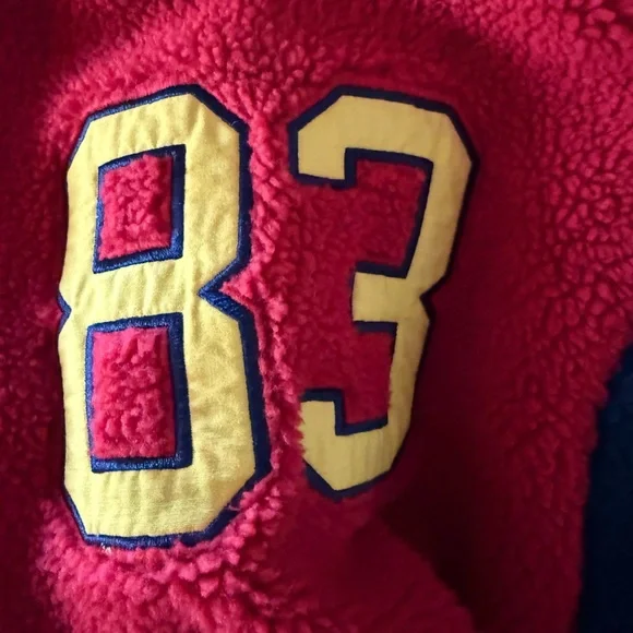 Vintage!!  Nautica x Lil Yachty Fleece Bomber/Varsity Jacket Vibe - Picture 4 of 7